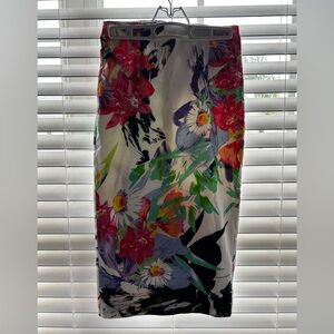 Marciano Floral Pencil Skirt - Multicolor